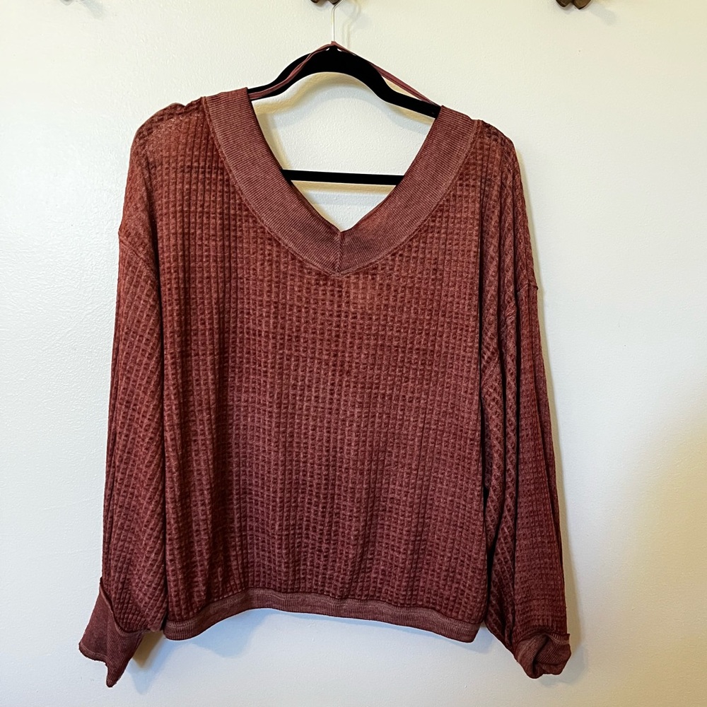 Free People We The Free Thermal Top Small